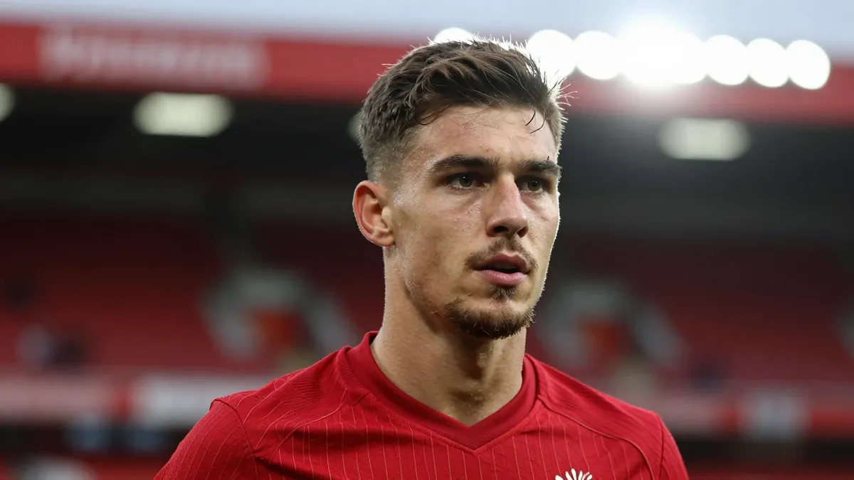 Nottingham Forest manager Oliver Glasner selects his starting eleven for the Premier League match against Liverpool at...